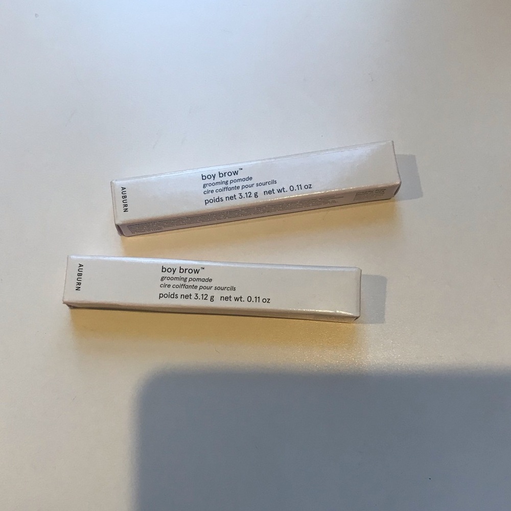 New in box Glossier Boy Brow in Auburn (x2)
